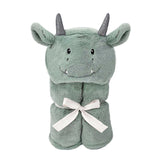 'DAX' DRAGON PLUSH HOODED BLANKET