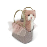 'CALLIE' cat plush in tote