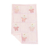 BEDTIME PRINCESS BUNNY PINK NURSERY QUILT