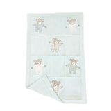 BEDTIME PRINCE BEAR COTTON QUILT