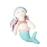 MERMAID COTTON BABY RATTLE 'MIA'