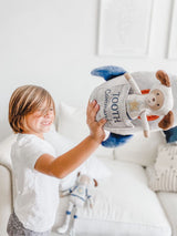 SPACESHIP 'TOOTH COMMANDER' PILLOW AND DOLL