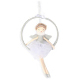 SILVER ANGEL SWING MOBILE ROOM DECOR ' ADELE'
