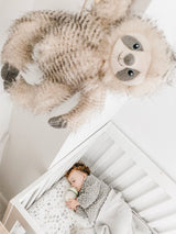 'SIMON' SLOTH LUXE FUR PLUSH TOY