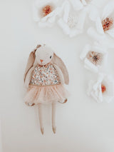 MY DOLLY BUNNY LINEN BACKPACK