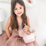 PINK POODLE PLUSH TOY IN PURSE 'PARIS'