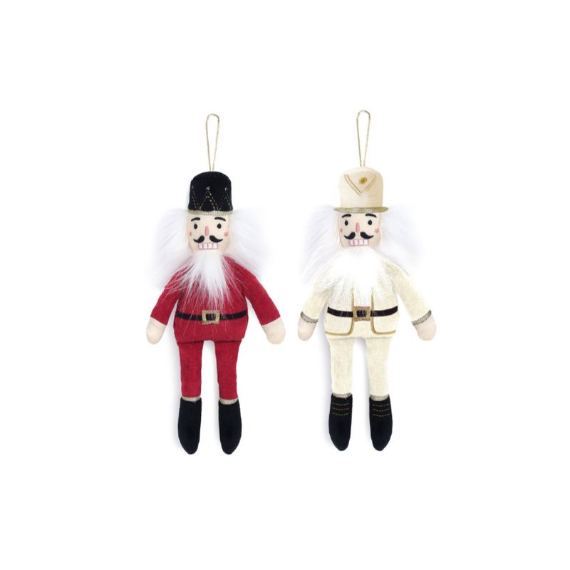 Assorted Holiday Nutcracker Ornament Set