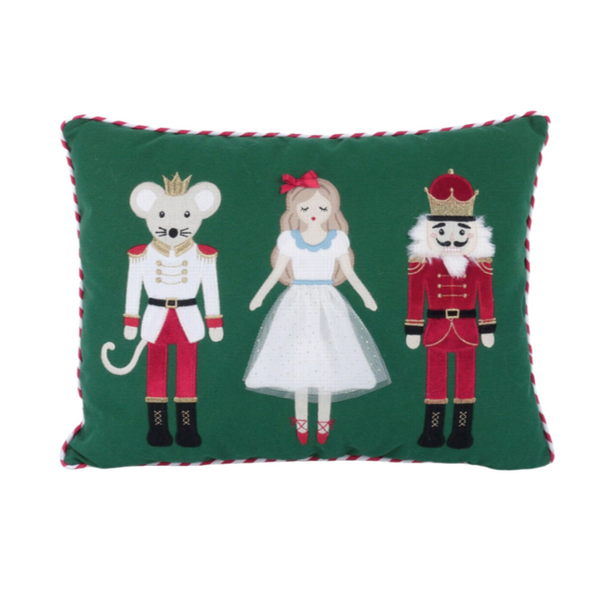 Nutcracker Suite Lumbar Pillow