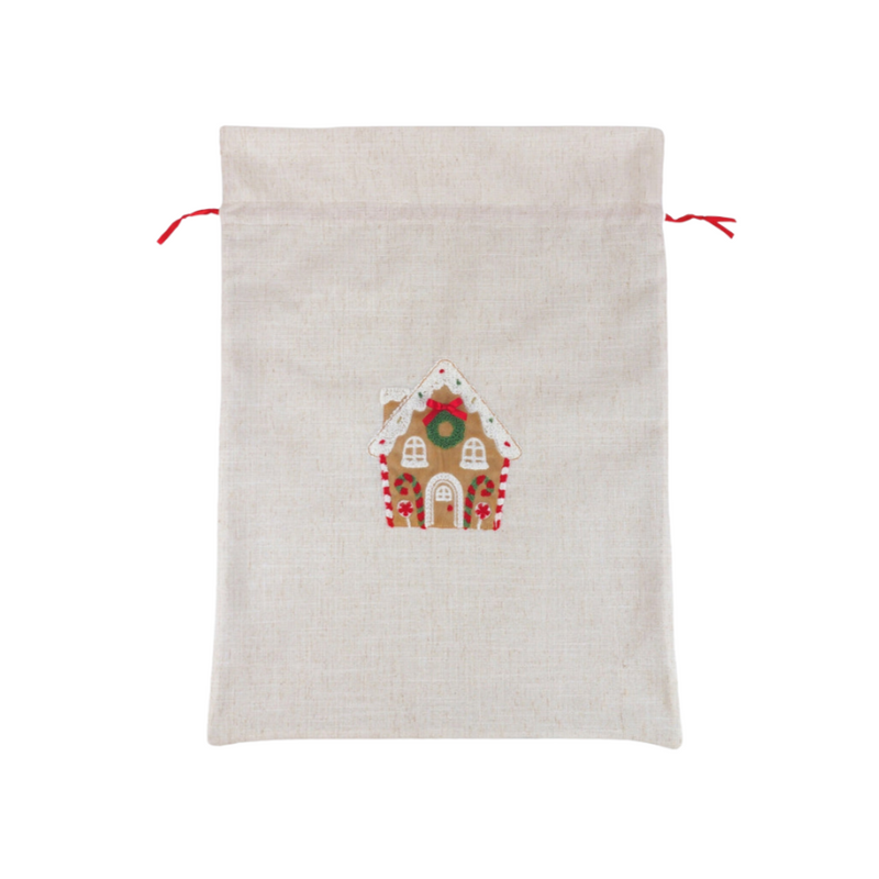 Gingerbread House Gift Sack