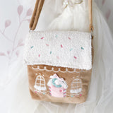 Gingerbread House - Cross Body Purse