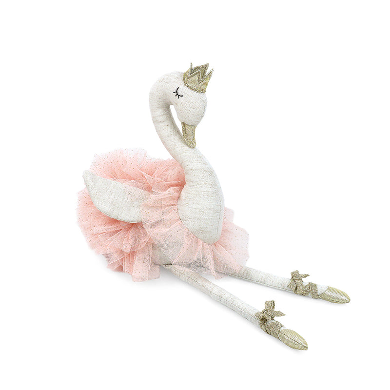 Layla Swan Ballerina Doll - Pink