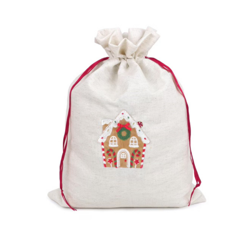 Gingerbread House Gift Sack