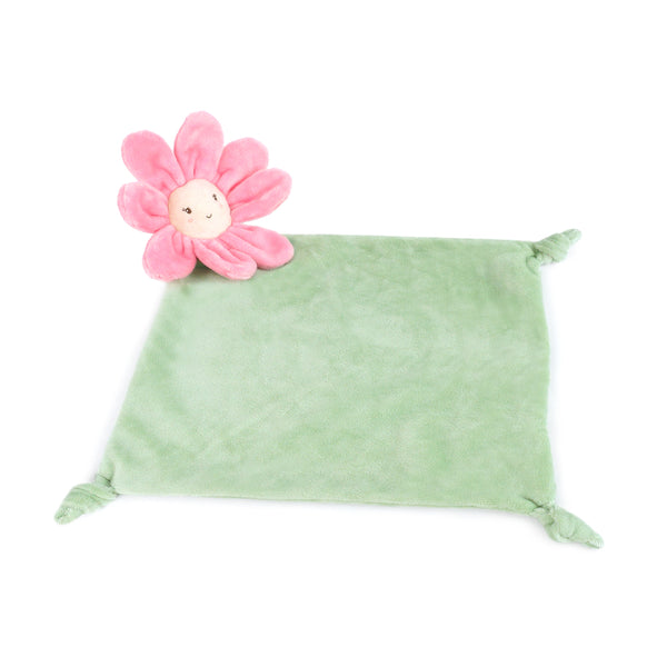 Petunia Flower Knotted Security Blanket