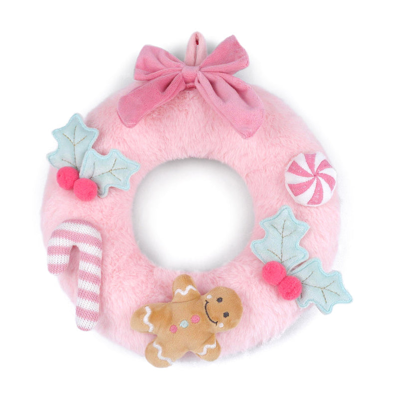 Festive Wreath- Pink