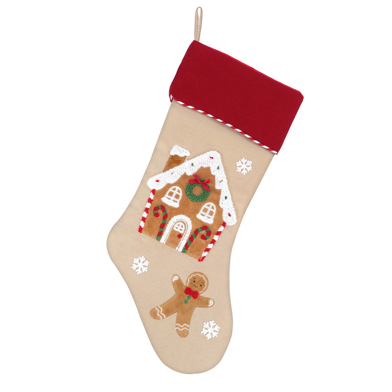 Gingerbread House Stocking