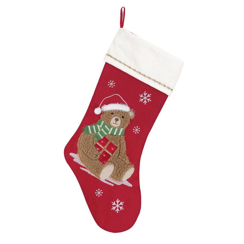 Santa Bear Stocking