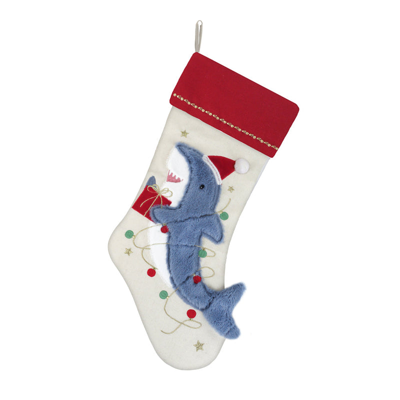 Santa Shark Stocking