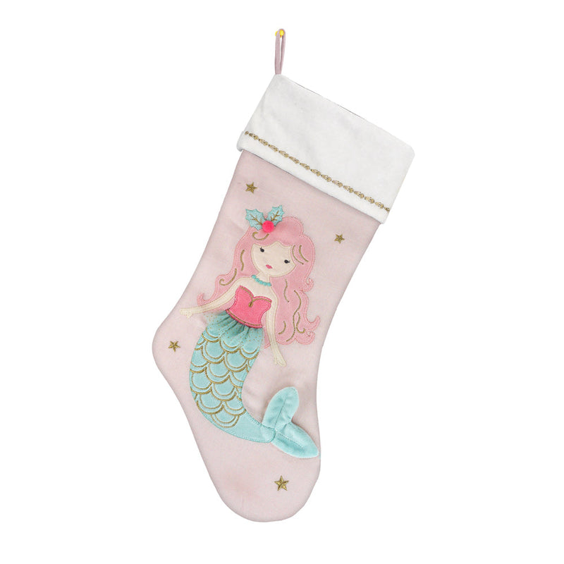 Mermaid Holiday Stocking