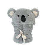 Koala Plush Hooded Blanket