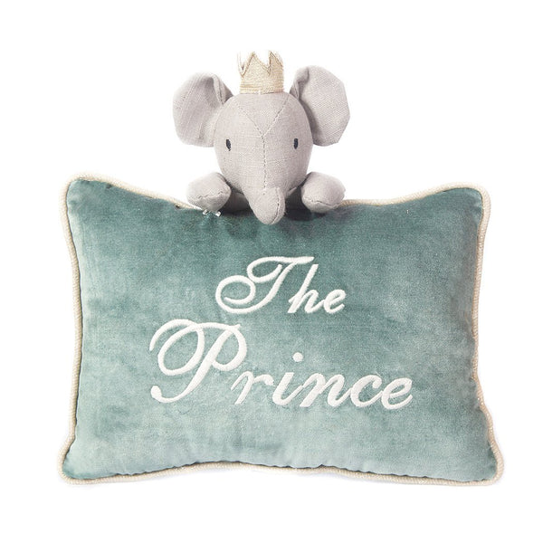 'THE PRINCE' ACCENT PILLOW 'ELROY THE ELEPHANT'