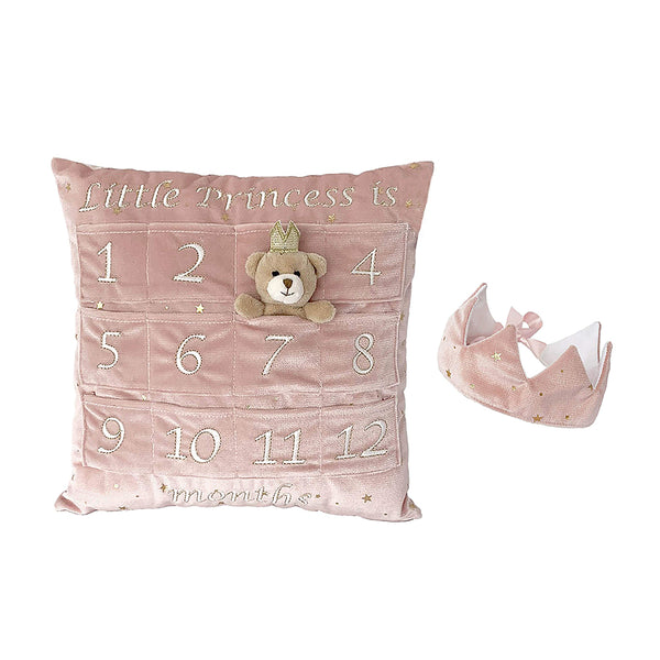Princess First Year Pillow & Crown Gift Set
