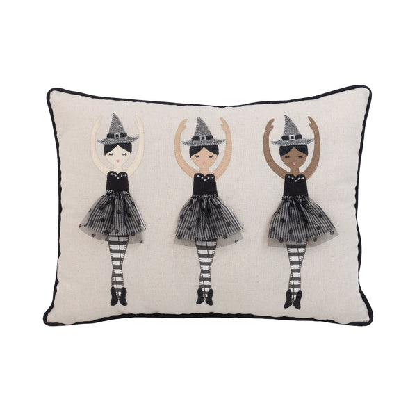 Dancing Witches Lumbar Pillow