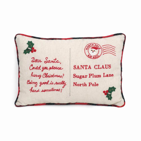 Dear Santa Accent Pillow